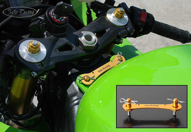 じゃった Sato Racing Fuel Tank Quick Release Pin Kit for the Kawasaki